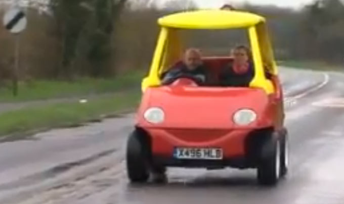 Doe een poging Mathis na school Man Creates Street Legal Little Tykes Car That Goes 70 MPH | TechFaster